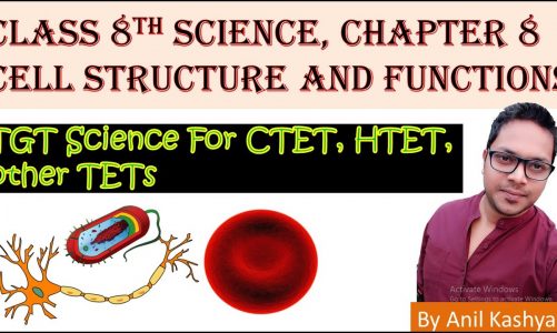 NCERT Notes for Cells and their components |CTET TGT Science| By Anil Kashyap