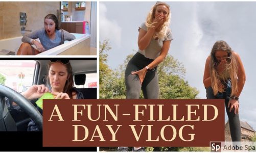 A Fun-Filled Day VLOG ft. Kirsty/ / Starbucks Drive-Thru, Ice Cold Bath, Devils Pulpit (sort of)