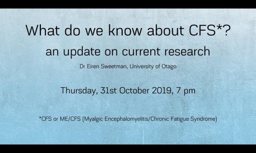 What do we know about ME/CFS* in 2019? An update on current research