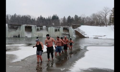 A frozen lake won't stop us from boosting our immune system