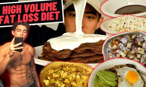 HIGH VOLUME 2500 CALORIE VEGETARIAN FAT LOSS & MUSCLE GAIN DIET || 5 Tasty Recipes To Follow Along!