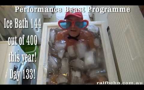 Ice Bath 143 out of 400 this Year Ralf Behn