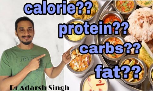 Calories Of Some Indian Food| Count Your Calories| Dr Adarsh Singh