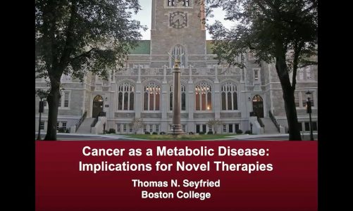 Prof. Thomas Seyfried – 'Cancer as a Metabolic Disease: Implications for Novel Therapies'