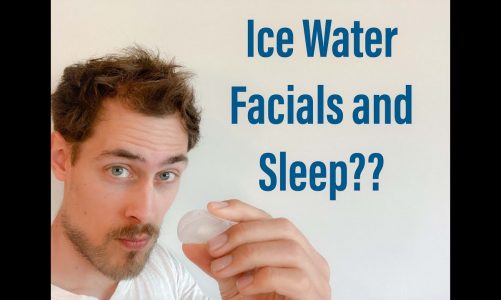 Do Ice Water Facials Before Bed Increase Deep Sleep?