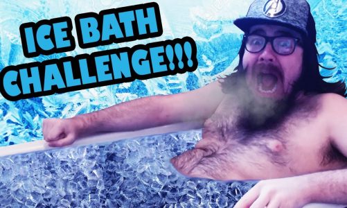 ICE BATH CHALLENGE as a punishment for being a S*** YOUTUBER!!!