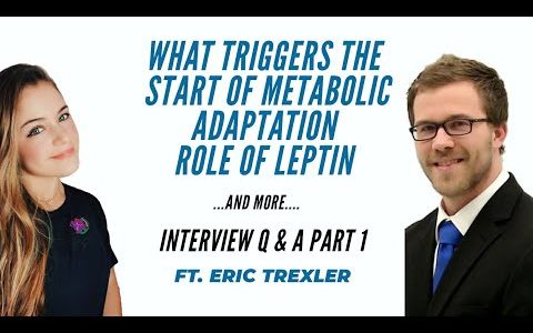 WHAT TRIGGERS THE  START OF METABOLIC ADAPTATION ROLE OF LEPTIN. FT. Eric Trexler PhD.  PART 1