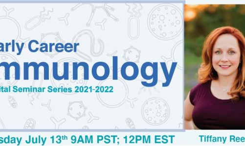 Early Career Immunology Seminar Series – Tiffany Reese