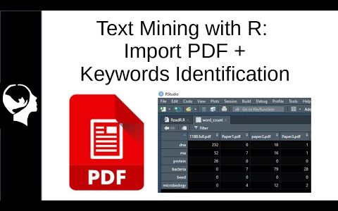 Text Mining with R – Part 1 | Importing PDF and Text Detection