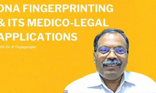 Webinar on DNA Fingerprinting and its Medico-Legal Applications