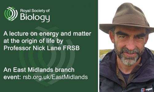 Energy and matter at the origin of life | Royal Society of Biology East Midlands branch