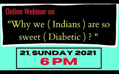 Why We (Indians) are so Sweet (Diabetic)? |Dr. Parimal Mishra| Breakthrough Science Society AP & TS