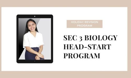 [Bio] Sec 3 Head-start program