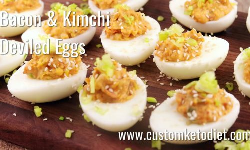 How To Lose Weight Fast Without Exercise – Bacon and Kimchi Deviled Eggs – #Recipe_6
