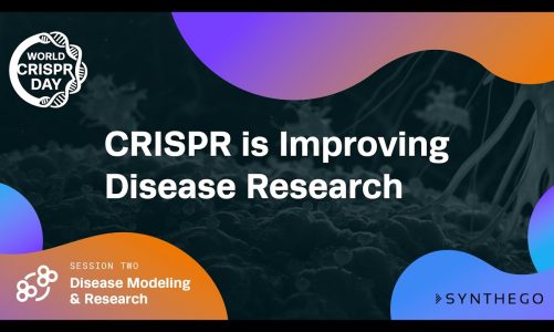 World CRISPR Day 2021 – Session 2 –  Disease Modeling & Research