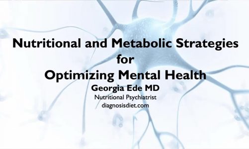 Dr. Georgia Ede – 'Nutritional and Metabolic Strategies for Optimizing Mental Health'