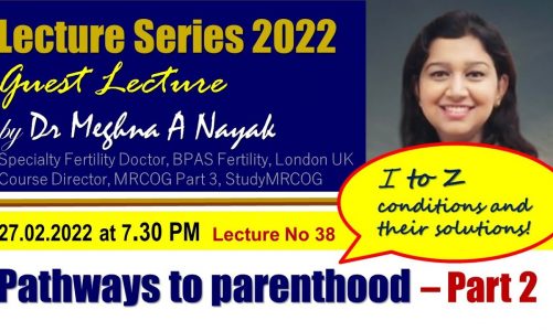 Pathways to Parenthood Part 2 by Dr Meghna A Nayak, MRCOG