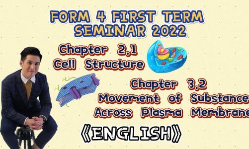 【ENG】FORM 4 BIO 1st Term Seminar 2022 (Eng Version) –  F4 C2.1 & 3.2  (FREE NOTES⬇⬇)