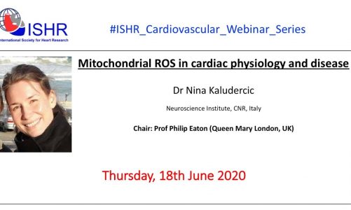 Dr Nina Kaludercic – "Mitochondrial ROS in cardiac physiology and disease"