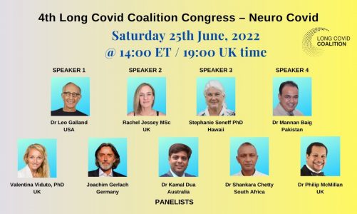 4th International Long Covid Coalition Conference – Neuro Covid