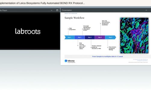 Implementation of Fully Automated BOND RX Protocol for NanoString's GeoMX Assay