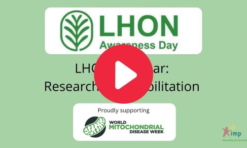 LHON Awareness Day 2022 Webinar: Research and Rehabilitation
