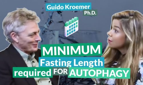 Minimum fasting length required for autophagy | Guido Kroemer
