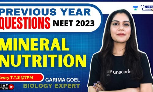 Mineral Nutrition | Previous Year Questions | NEET 2023 | Biology | Garima Goel