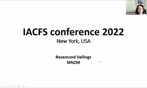 ANZMES AGM Talk 2 Dr Ros Vallings and Q&A