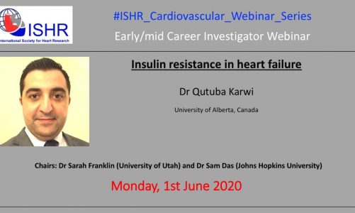 Dr Qutuba Karwi – “Insulin resistance in heart failure”