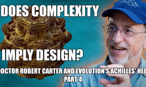 Does Complexity Imply Design? | Dr. Robert Carter and Evolution's Achilles' Heel Part 4/4
