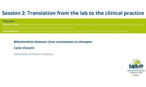 Mitochondrial diseases: from mechanisms to therapies – Carlo Viscomi