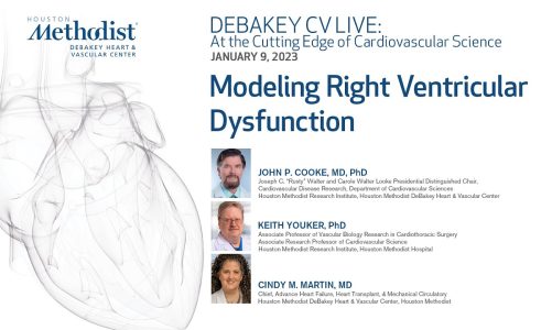 1.9.23 DeBakey CV Live: At the Cutting Edge of Cardiovascular Science: DeBakey CV Live: At the Cu…