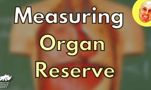 Organ Reserve – Ultimate Health Measure? #organreserve #healthmeasures #metabolism #recovery