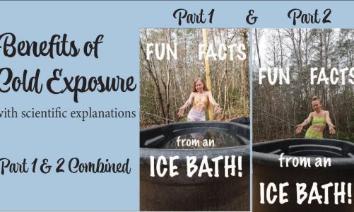 Fun Facts from an Ice Bath! Benefits of Cold Exposure Pt 1 & 2 Combined #Science #ColdExposure