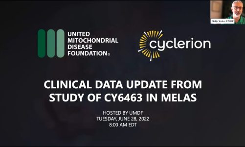 CY6463 MELAS Clinical Data Webinar