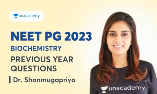 NEET PG 2023 – Biochemistry Previous Year Questions | Dr. Shanmugapriya
