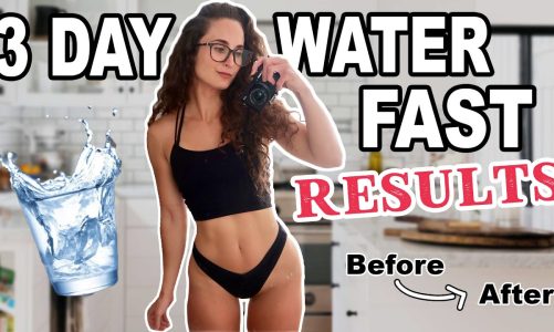 My 3 Day WATER FAST RESULTS | Before & After