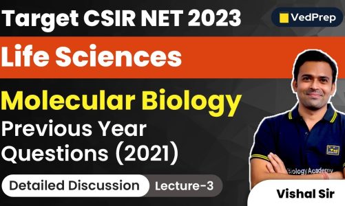 Molecular Biology | CSIR NET 2023 Life Sciences | PYQs (Year 2021) | VedPrep Biology Academy