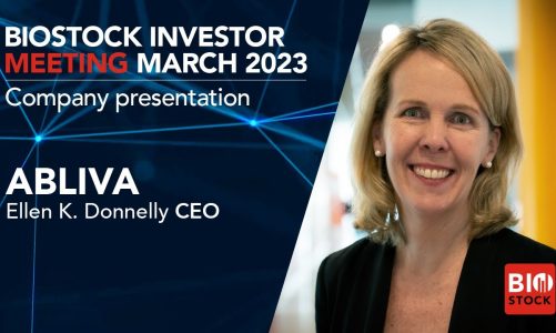 BioStock Investor Meeting | Abliva | March 2023