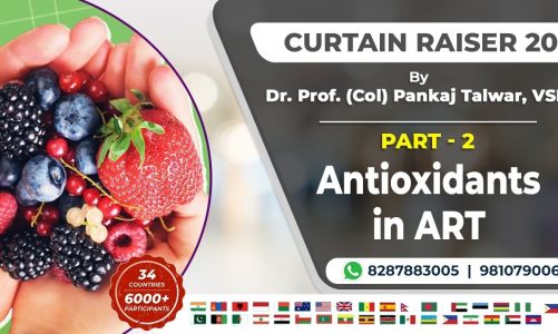 Curtain Raiser 20 – Antioxidant In ART (Part-2) By Dr. Prof. (Col) Pankaj Talwar