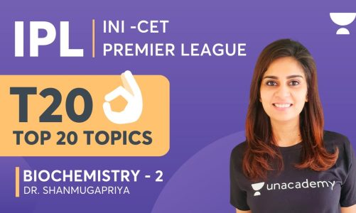 IPL – INI-CET Premier League | Top 20 Topics Biochemistry 2 | Dr. Shanmugapriya