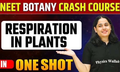 RESPIRATION IN PLANTS in 1 Shot | Pure English | Everything Covered | NEET Crash Course