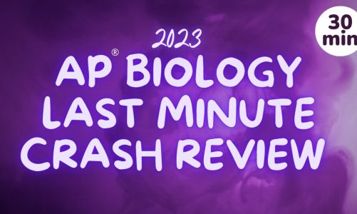 2023 Last Minute Crash Review: AP Biology Exam CRAM Study Session