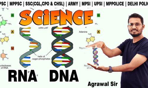 Nucleic Acid (DNA & RNA) | General Science | UPSC,MPPSC,SSC,CGL,ARMY,MPSI,UPSI