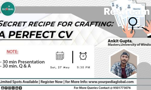 Secret Recipe For Crafting A Perfect Curriculum Vitae (CV)