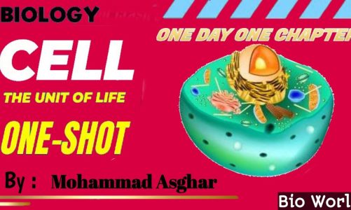 Cell : The unit if life – Structure and function of cell |🔥🔥One shot🔥🔥| Bio world | Mohammad Asghar