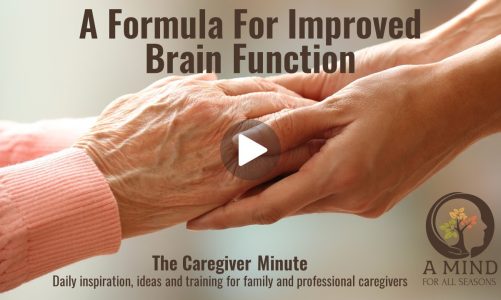 A Formula For Improved Brain Function