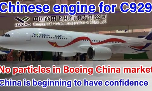 C929 will use domestically produced engines in the future, Boeing will have nothing Chinese market
