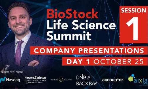 BioStock Life Science Summit | Day 1 Session 1 |  October 2023